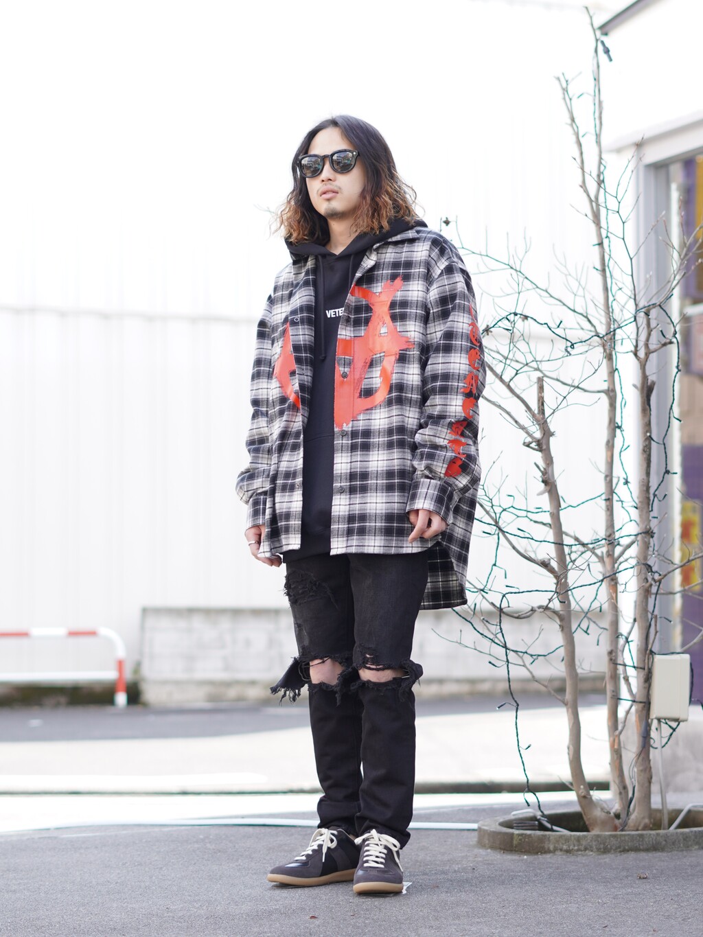 VETEMENTS 【50%OFF】VETEMENTS / ヴェトモン ： DOUBLE ANARCHY LOGO 