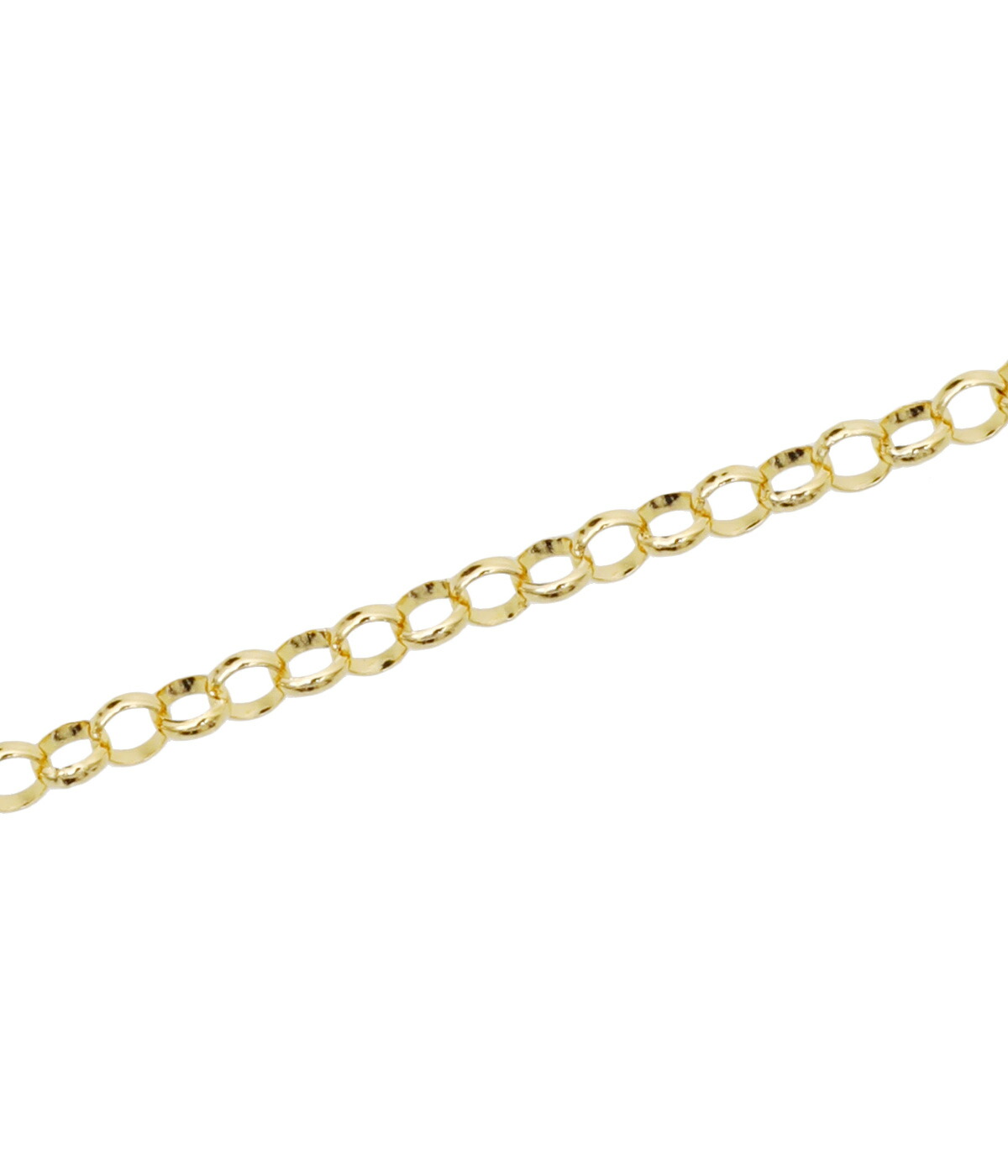 XOLO JEWELRY / ショロ ジュエリー ： Round link necklace 24K ALL