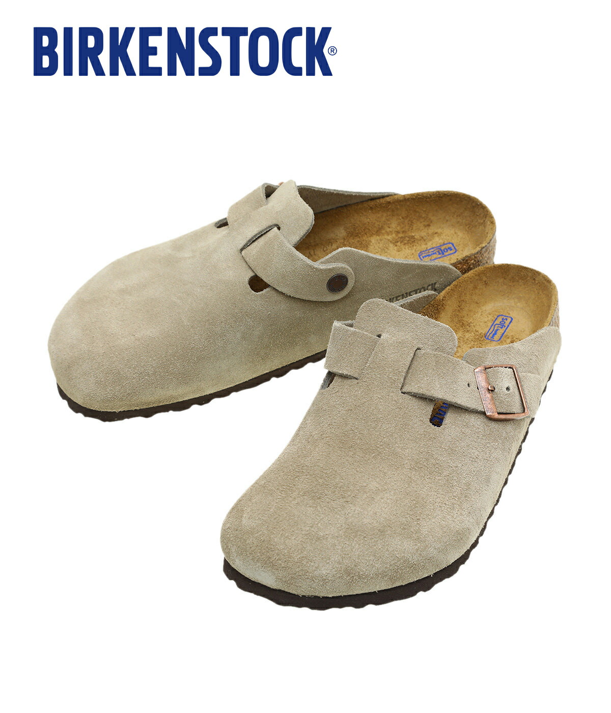 BIRKENSTOCK / ビルケンシュトック ： Boston スウェードレザー