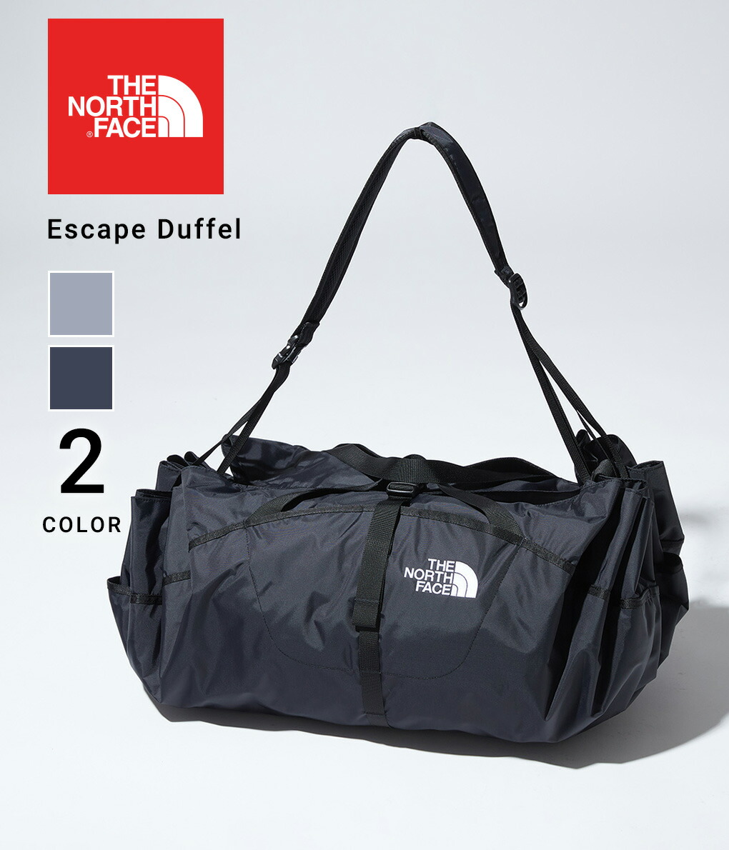 高い素材 ノースフェイス ダッフルバッグ メンズ レディース エスケープダッフル Escape Duffel NM82231 K THE NORTH  FACE tsujide.co.jp