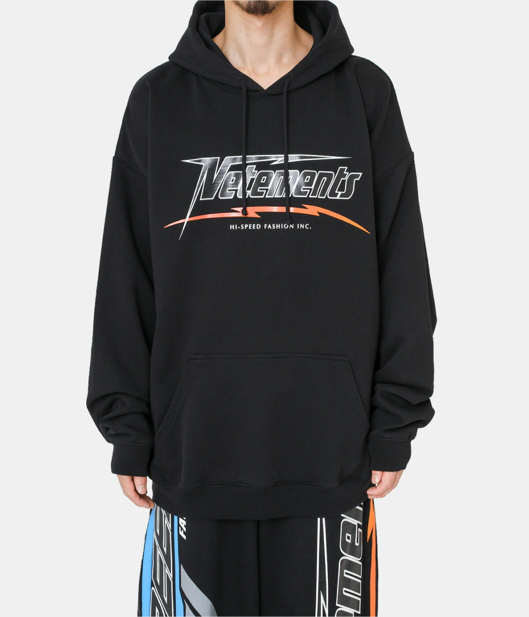 30%OFF】VETEMENTS / ヴェトモン ： HI-SPEED HOODIE / 全2色