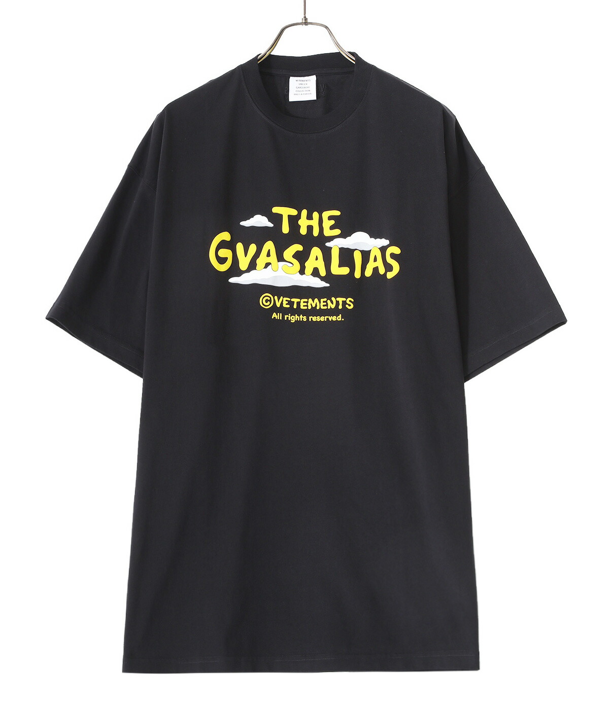 VETEMENTS / ヴェトモン ： THE GVASALIAS CARTOON LOGO T-SHIRT / 全2