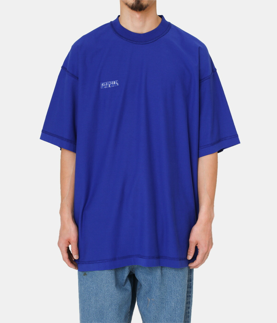 VETEMENTS ヴェトモン 18AW インサイドアウトTシャツ イエロー L