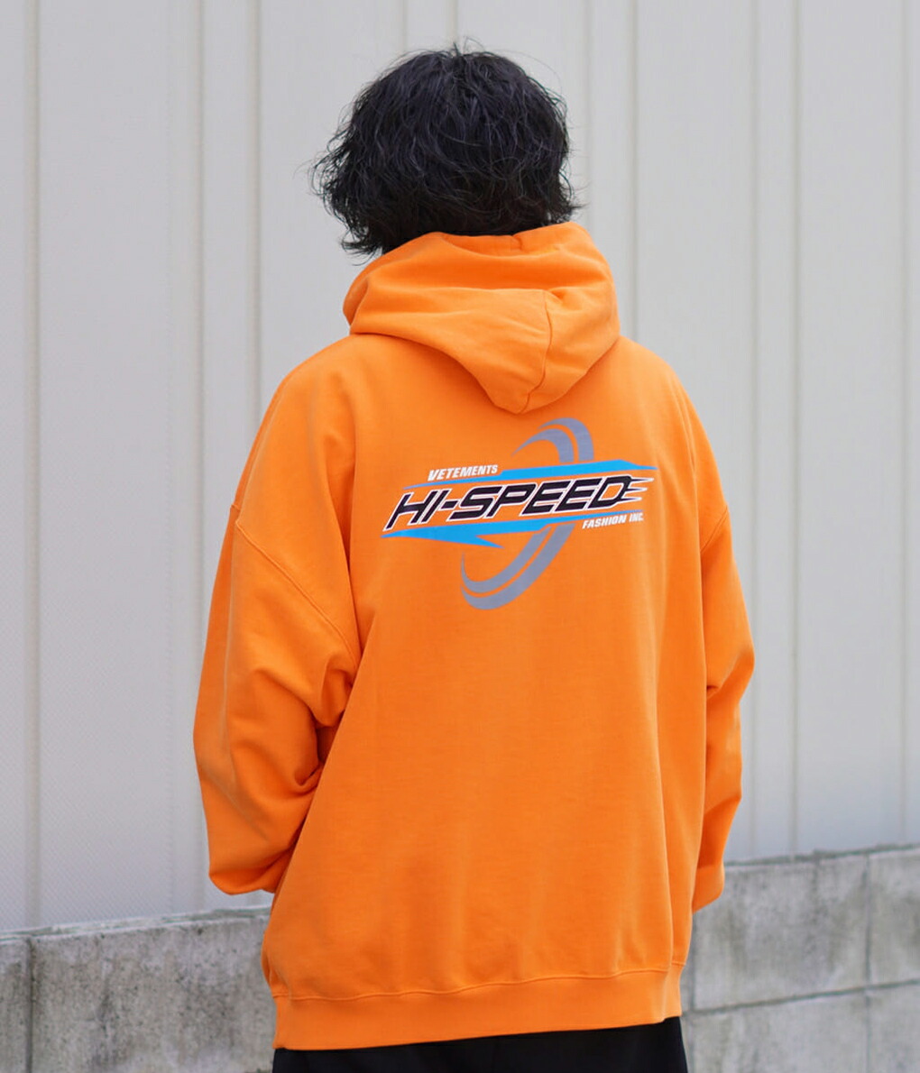 VETEMENTS / ヴェトモン ： HI-SPEED HOODIE / 全2色