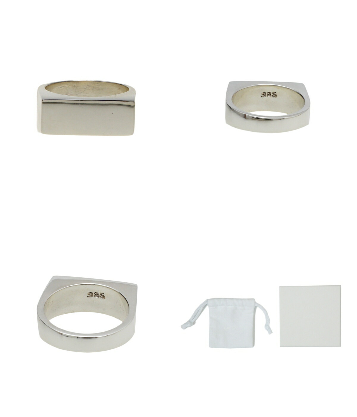 LAVER / ラバー ： RECTANGLE SIGNET RING ： LAVER-NO-39 : laver-no