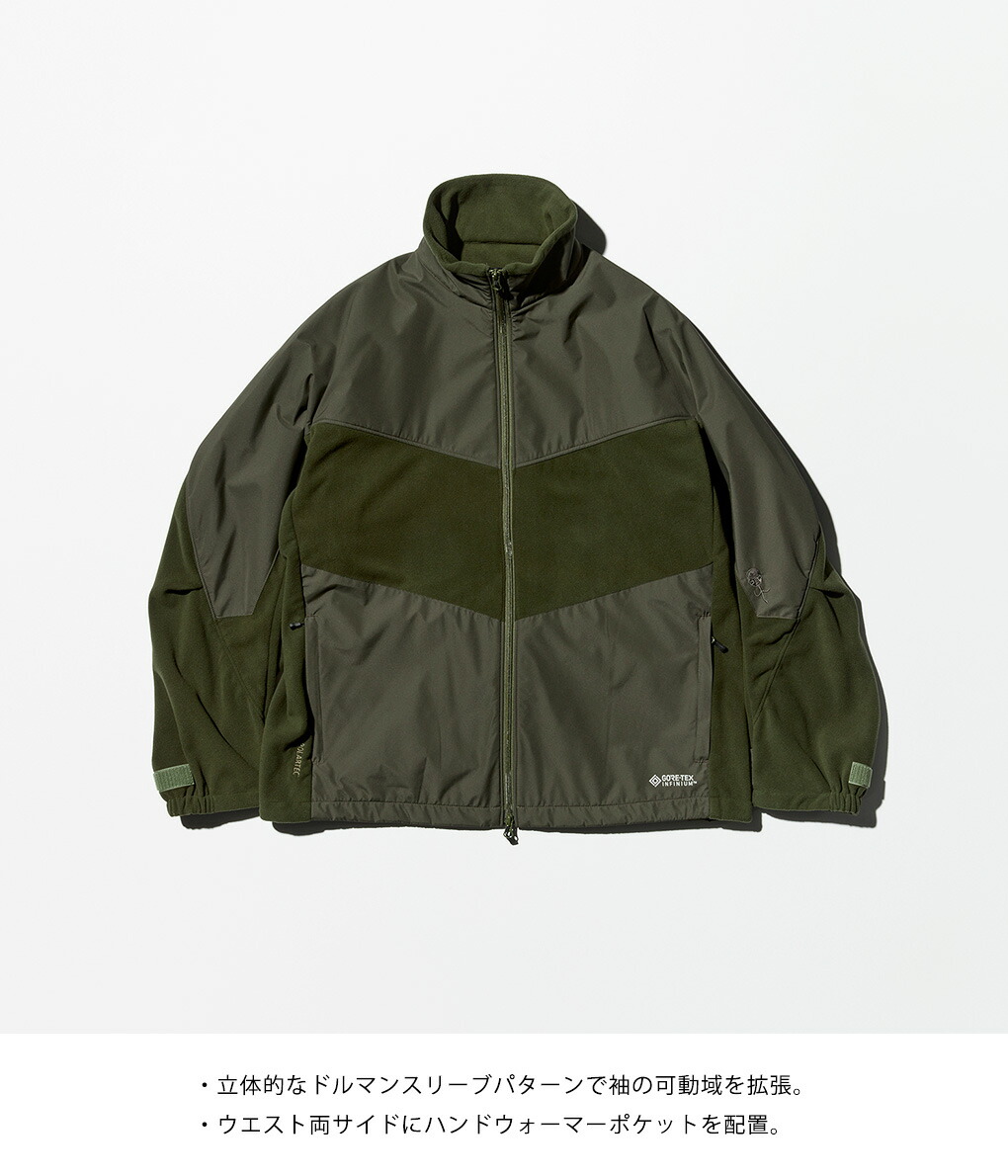 【最大50％OFF】D-VEC / ディーベック ： GORE-TEX INFINIUM 2L POLARTEC JACKET / 全2色 ：  VF-20800529