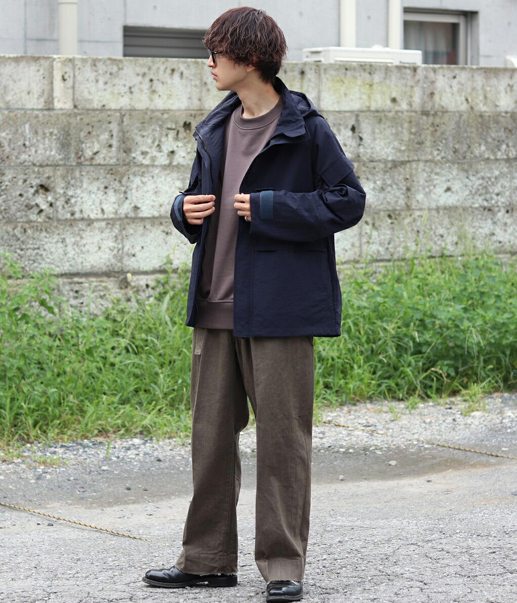 WEWILL / ウィーウィル ： LOOSE SWEATSHIRT ： W-011-8007 : w-011