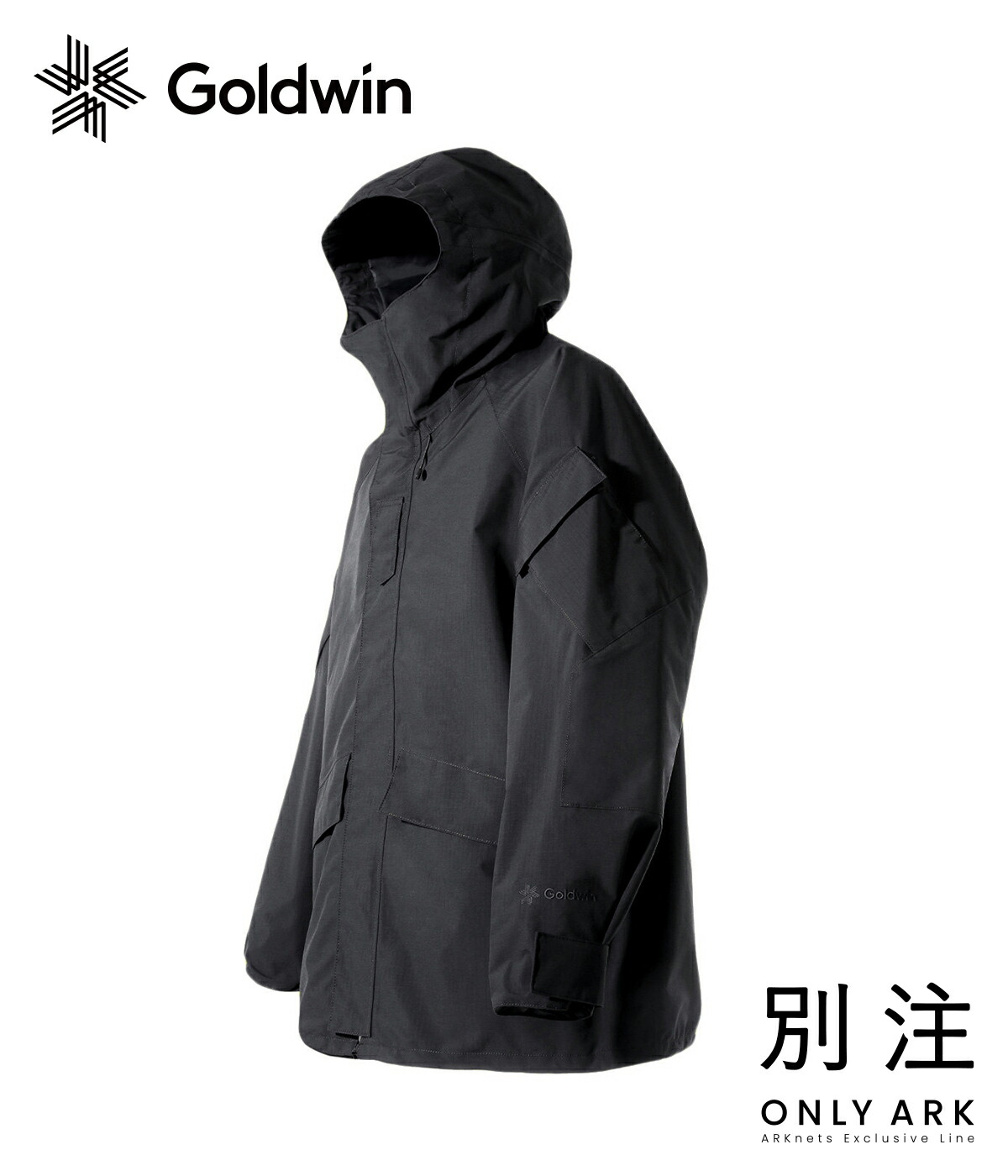 GOLDWIN / ゴールドウィン ： 【ONLY ARK】別注 Hooded Snow Jacket ： ONLYARK-0-1016