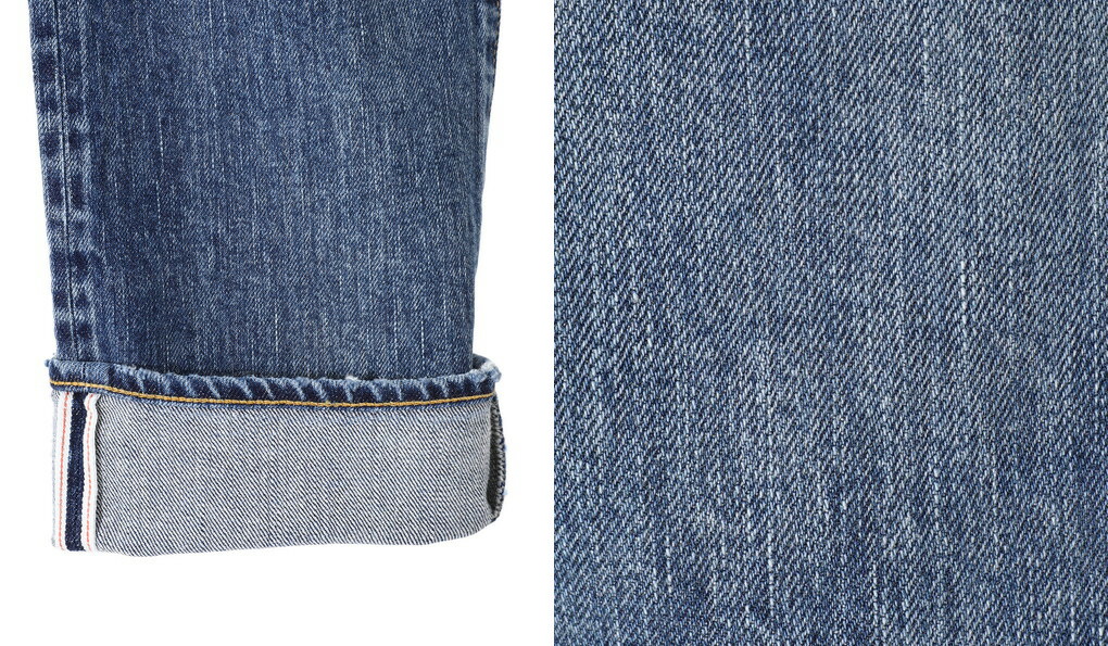 MINEDENIM（マインデニム） ： N.Slim Tapered STR 5pocket USD