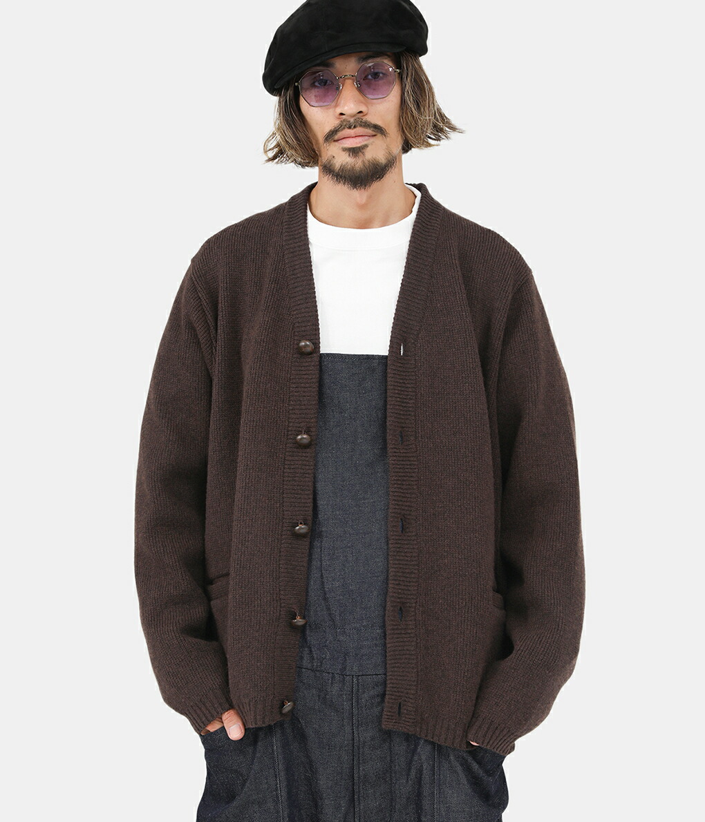 PORT BY ARK / ポートバイアーク：Knit Cardigan：PO12-K001[COR]-