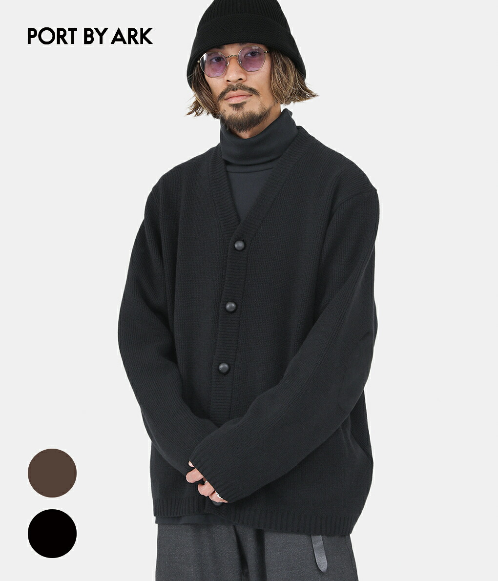 10%OFF】PORT BY ARK / ポートバイアーク ： Knit Cardigan / 全2色