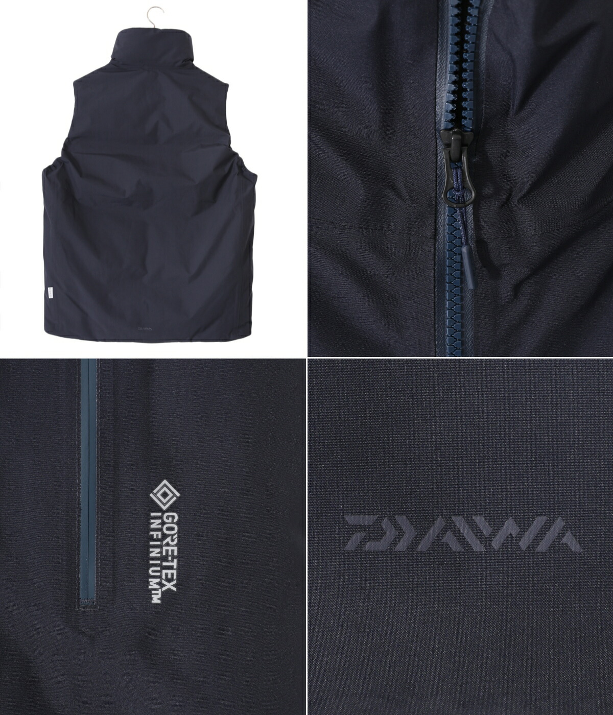 DAIWA LIFESTYLE / ダイワライフスタイル ： DOWN VEST GORE-TEX ： DV