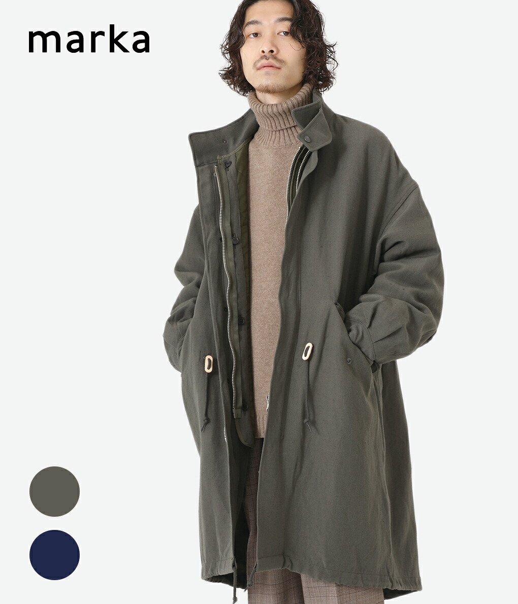 20%OFF】marka / マーカ ： MODS PARKA - wool×linen backsatin