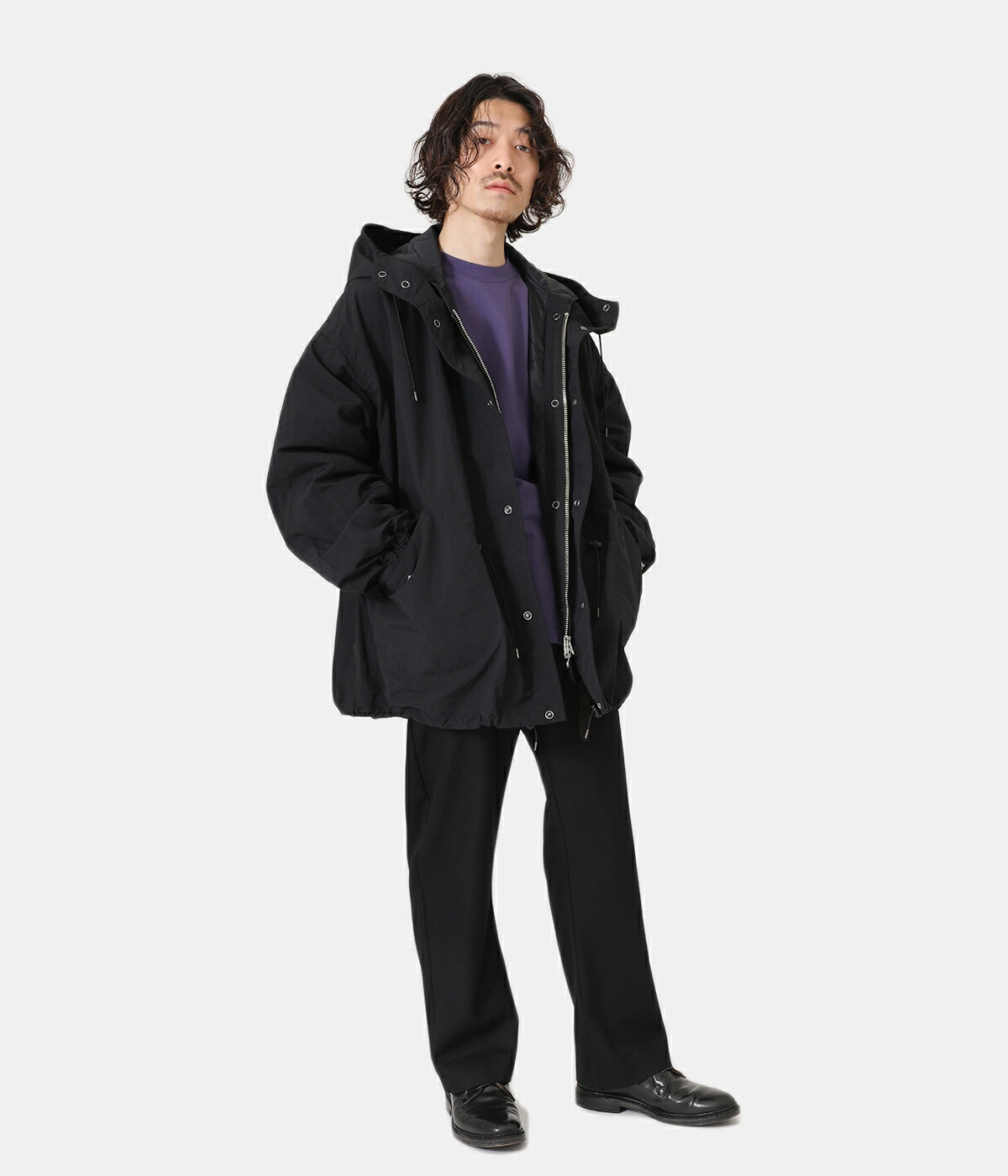 marka / マーカ ： LINING SNOW PARKA - recycle nylon tusser - / 全3