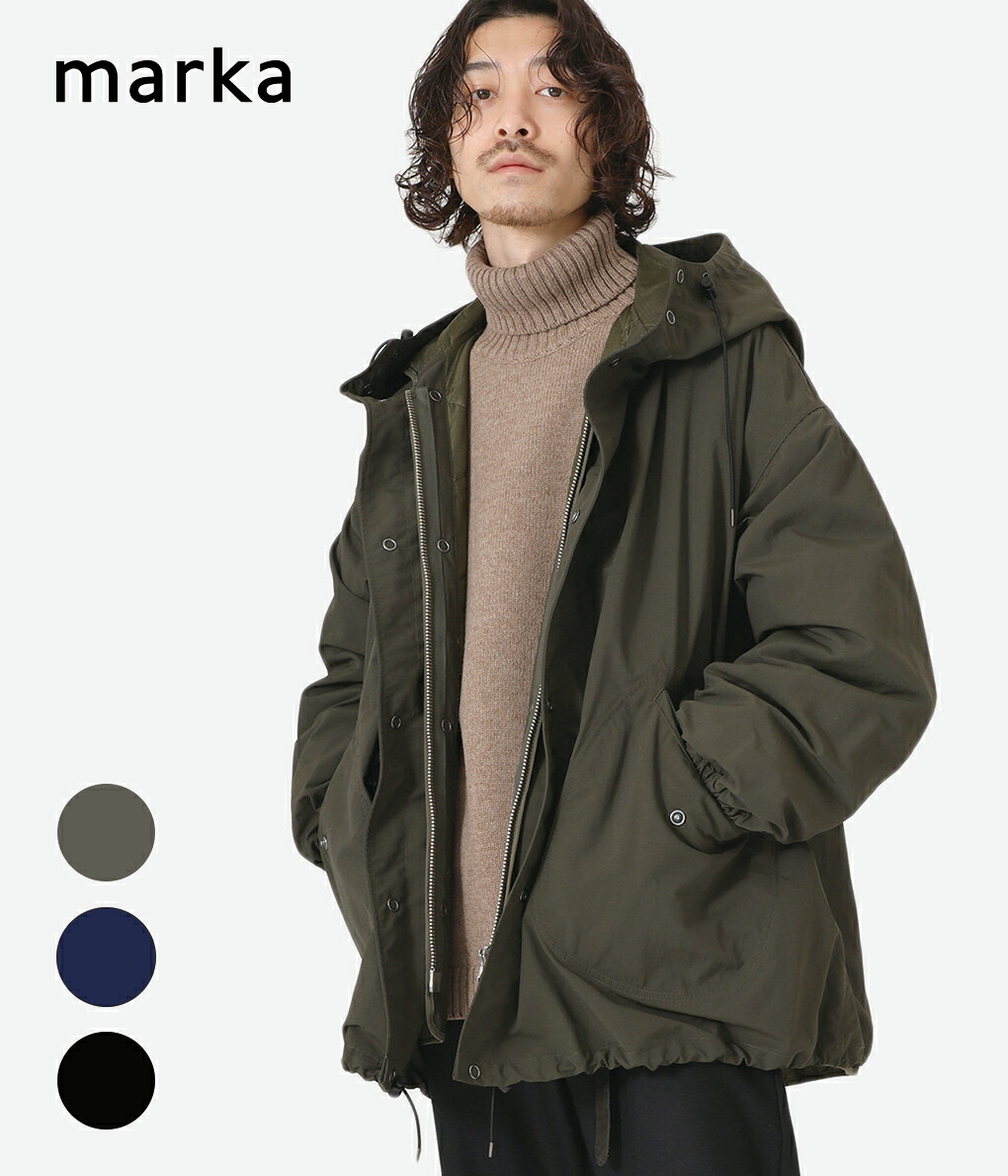 marka / マーカ ： LINING SNOW PARKA - recycle nylon tusser - / 全3