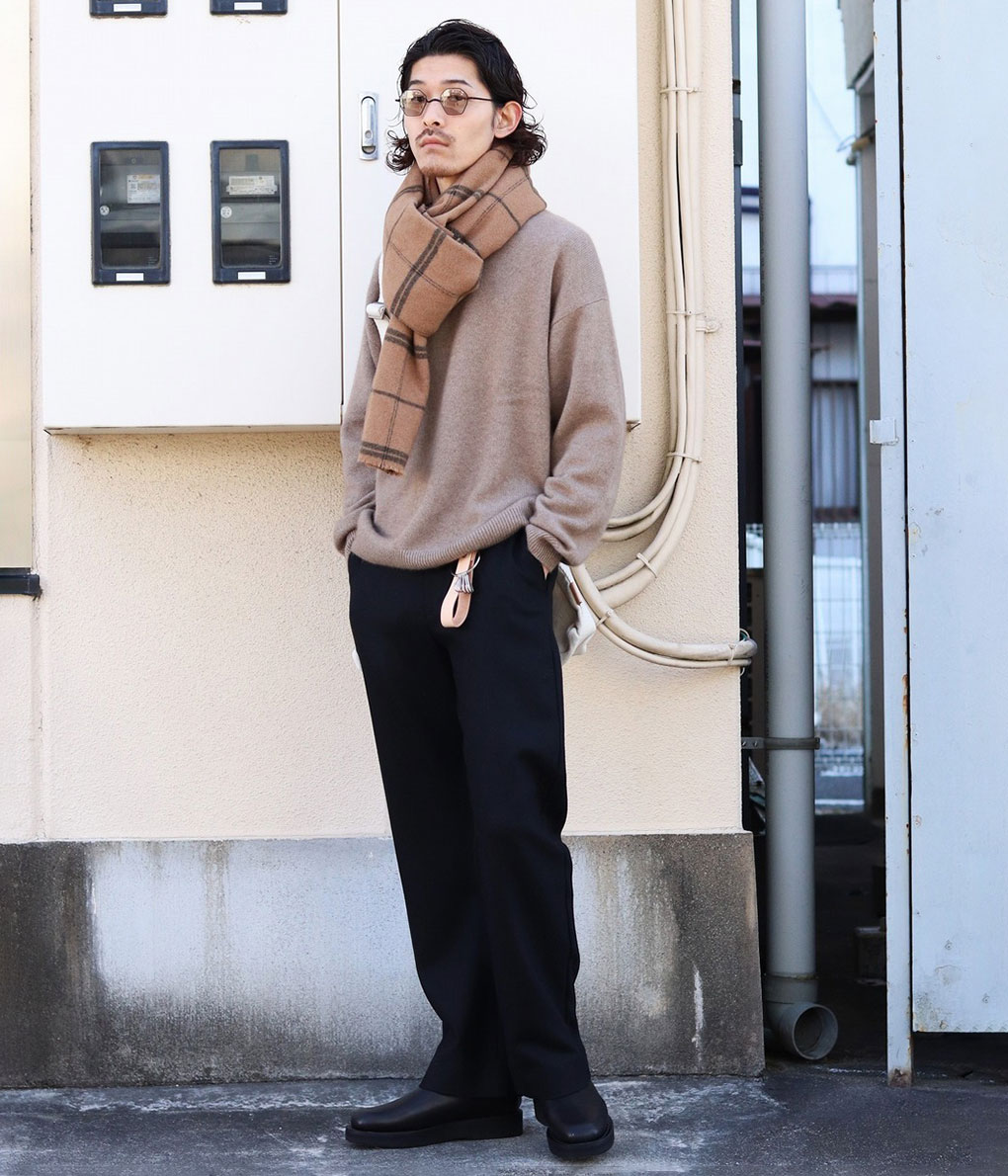 PORT BY ARK / ポートバイアーク ： Weaners wool Trousers / 全2色