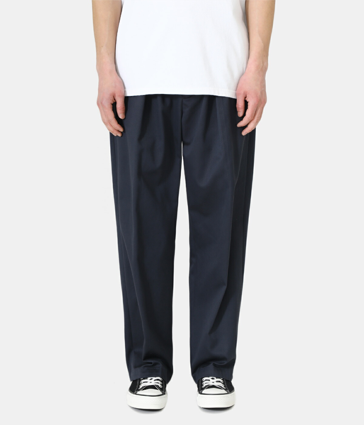 30%OFF】FARAH / ファーラー ： Two-tuck Wide Tapered Pants / 全2色