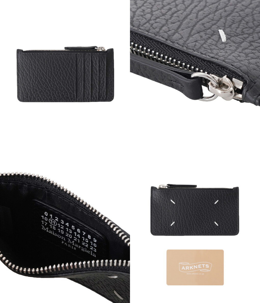MAISON MARGIELA カードケース S56UI0143 P4455 ZIP EW メゾン マルジェラ MAISON MARGIELA カードケース フラグメント