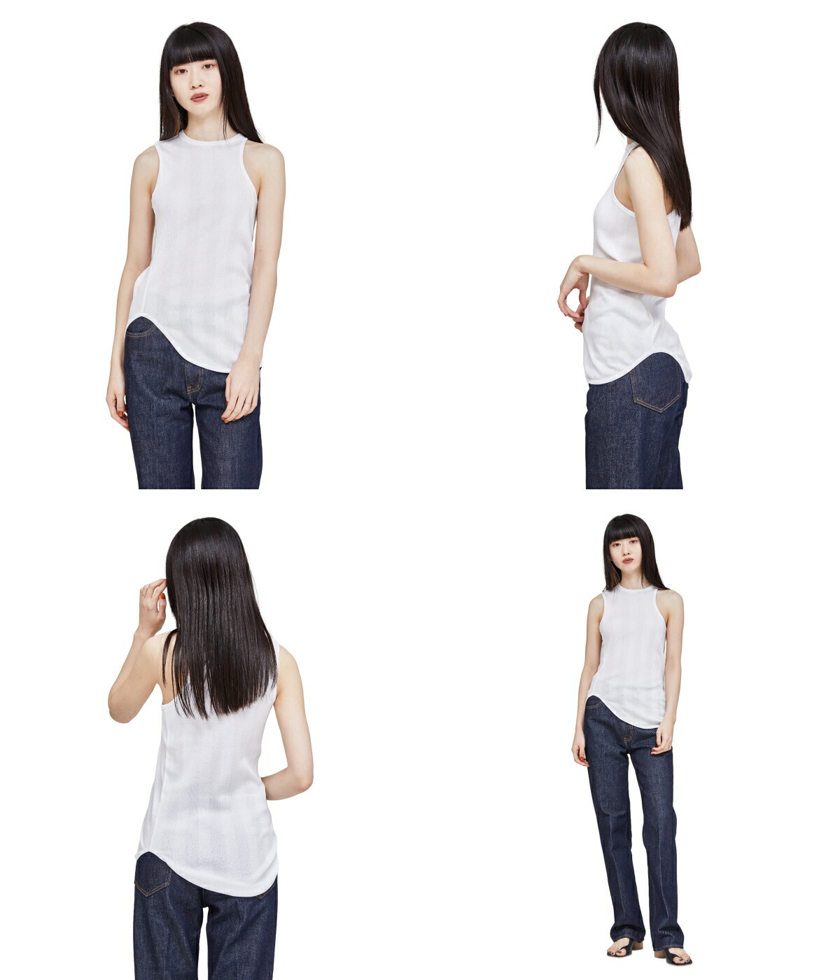 JUN MIKAMI JUN MIKAMI / ジュンミカミ ： タンクトップ / 全2色