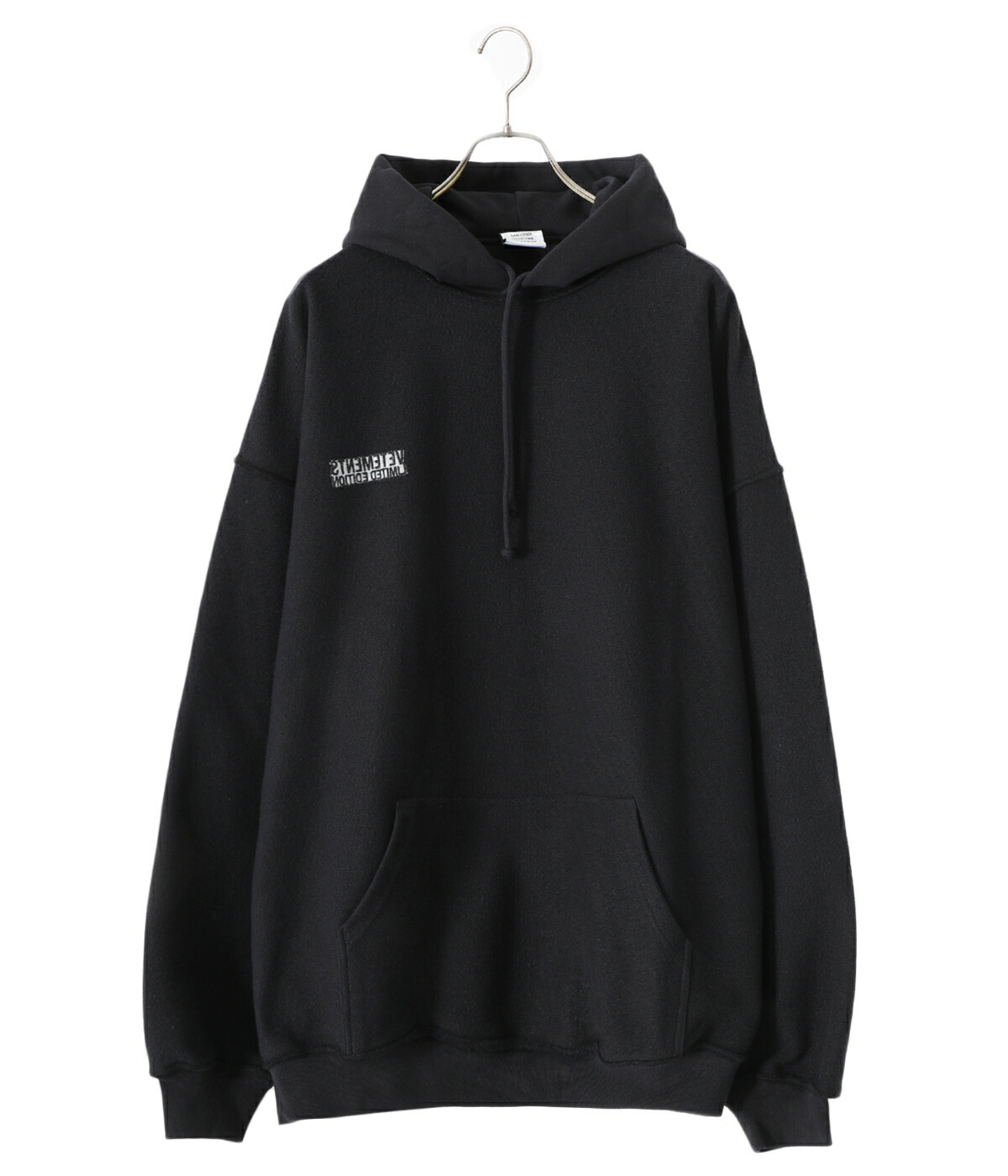 10%OFF】VETEMENTS / ヴェトモン ： ALL BLACK INSIDE-OUT HOODIE ： UE63HD460B :  ue63hd460b : ARKnets - 通販 - Yahoo!ショッピング