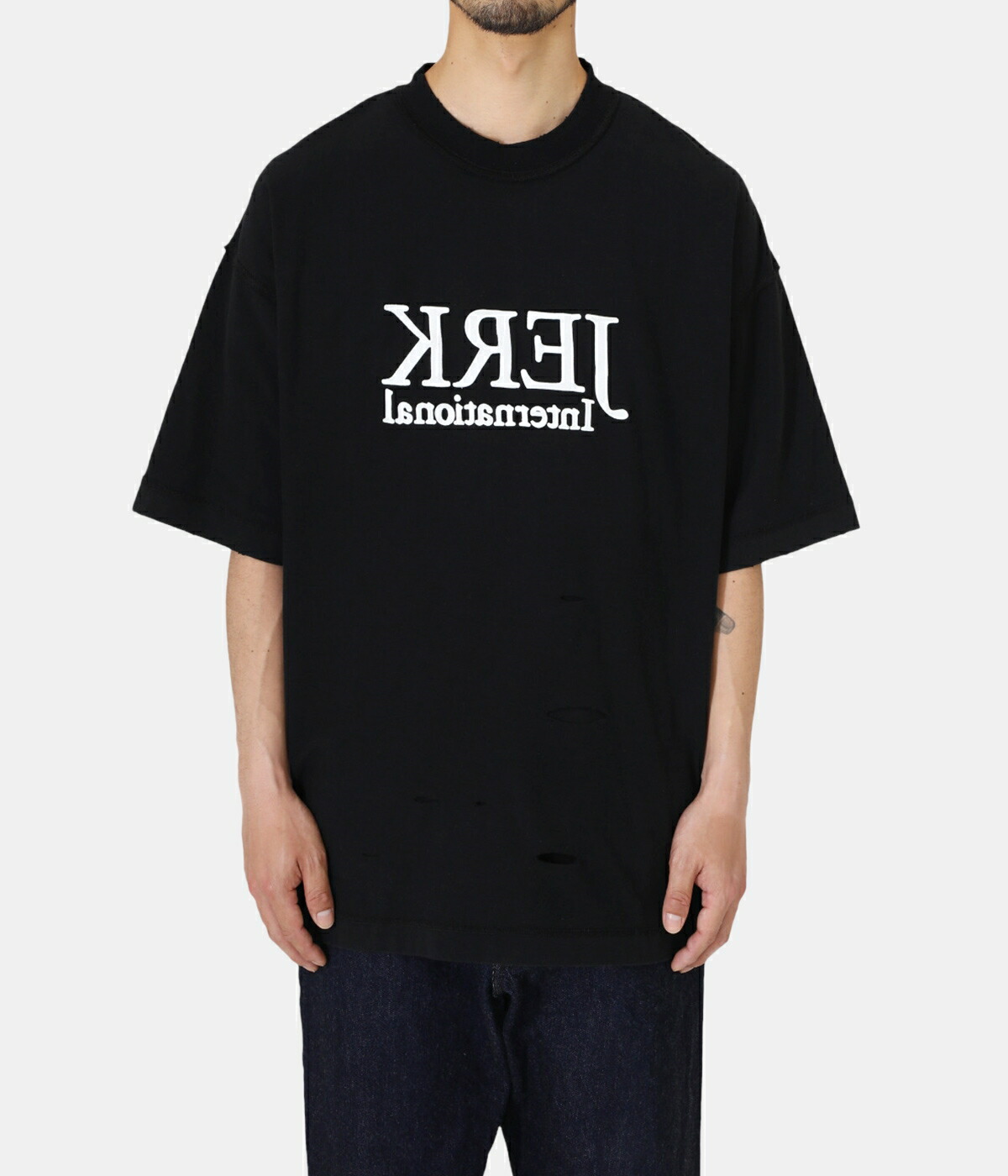 VETEMENTS 【50%OFF】VETEMENTS / ヴェトモン ： DESTROYED JERK