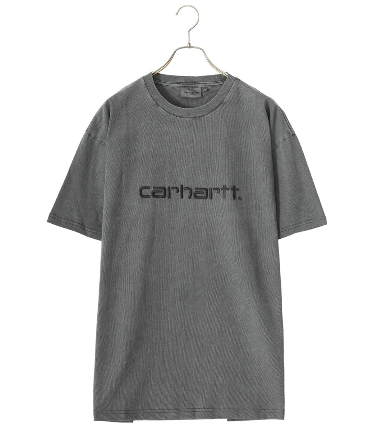 Carhartt WIP ロゴ フーディ グレー carhartt - カーハート ロゴ メンズ フーディ パーカー グレー
