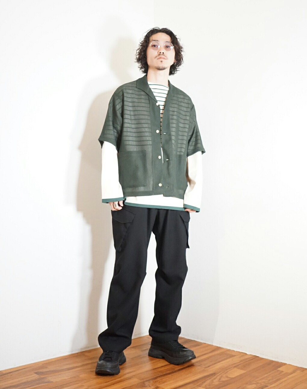 marka / マーカ ： CARDIGAN / 全2色 ： M23A-16CS02B : m23a-16cs02b