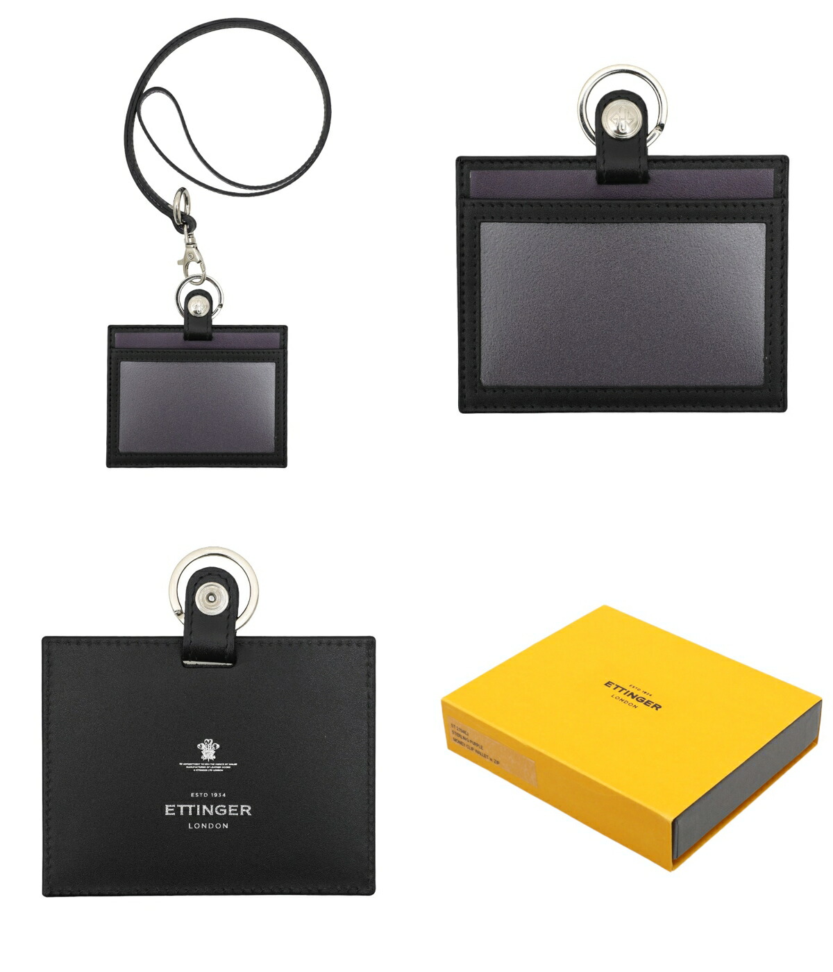 ETTINGER / エッティンガー ： ID Card Case ： ST849J : st849j