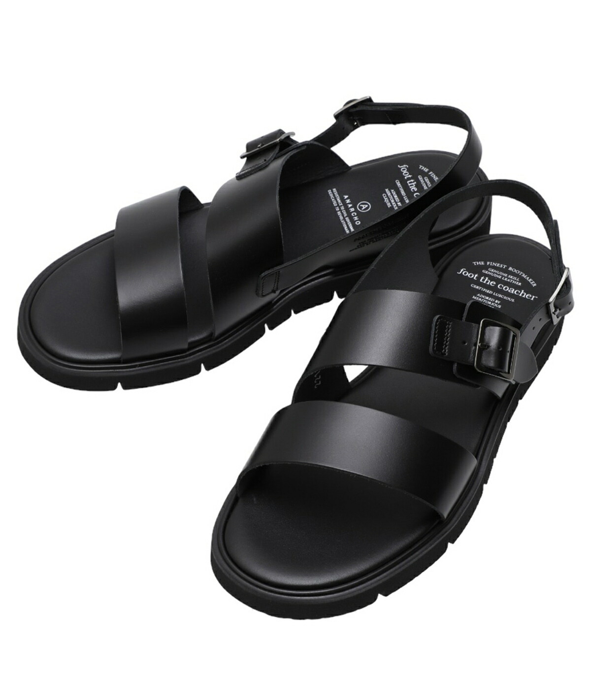 foot the coacher / フットザコーチャー ： SS BELT SANDALS(GLOXI 