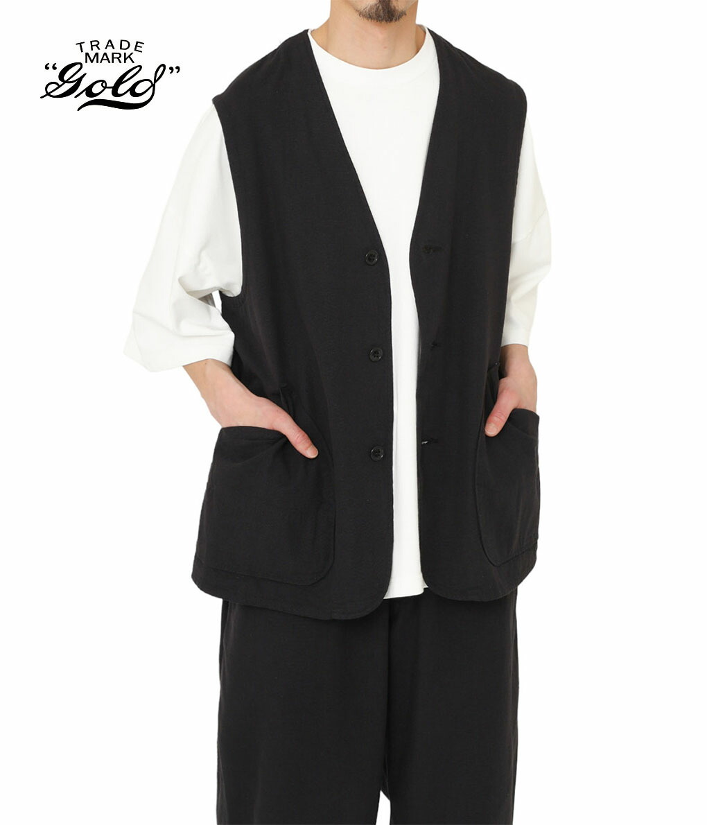 GOLD　東洋エンタープライズ ストライプベスト Sサイズ ネイビー　新品未使用 ALL ITEMS,VEST - TOYO ENTERPRISE ONLINE STORE