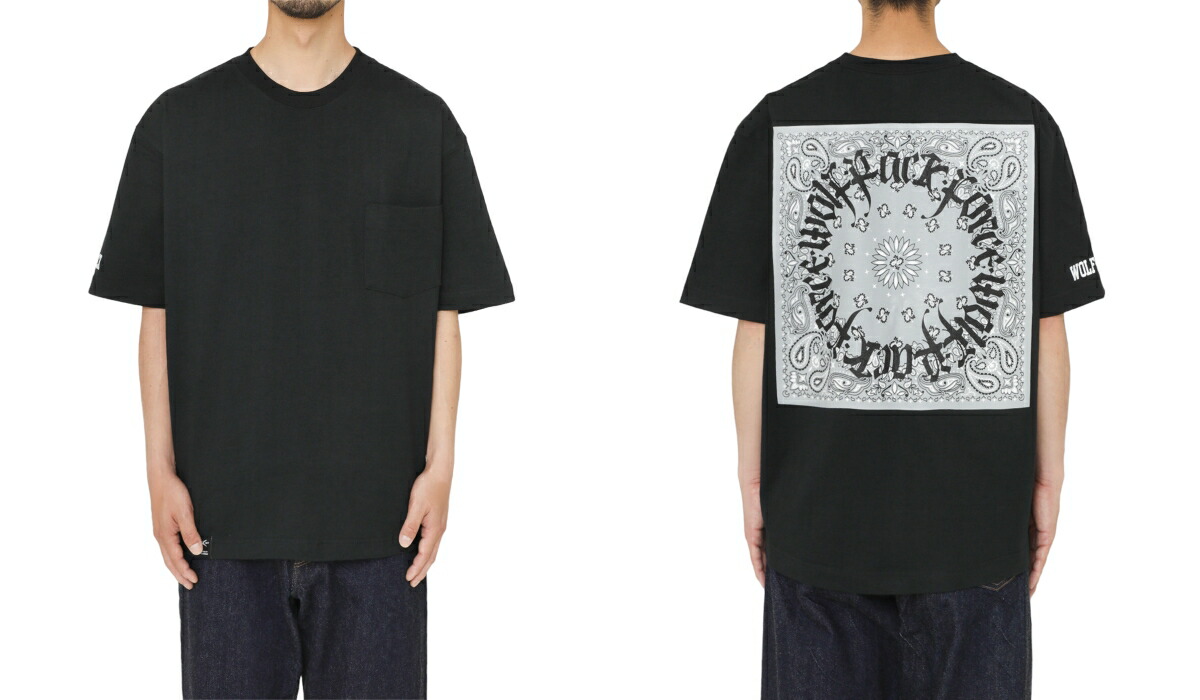 WP / ダブリューピー ： WP×CAMBER BANDANA CIRCLE POCKET T-SHIRTS