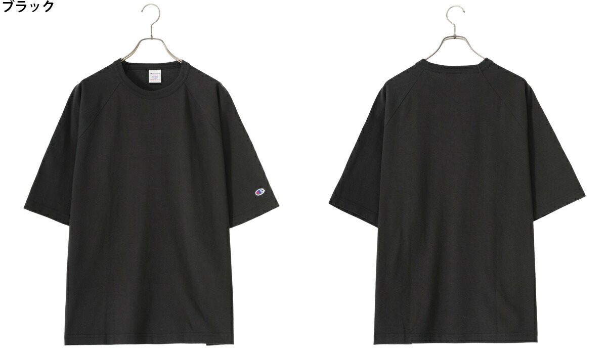 Champion（チャンピオン） ： T1011 RAGLAN SHORT SLEEVE T-SHIRT / 全