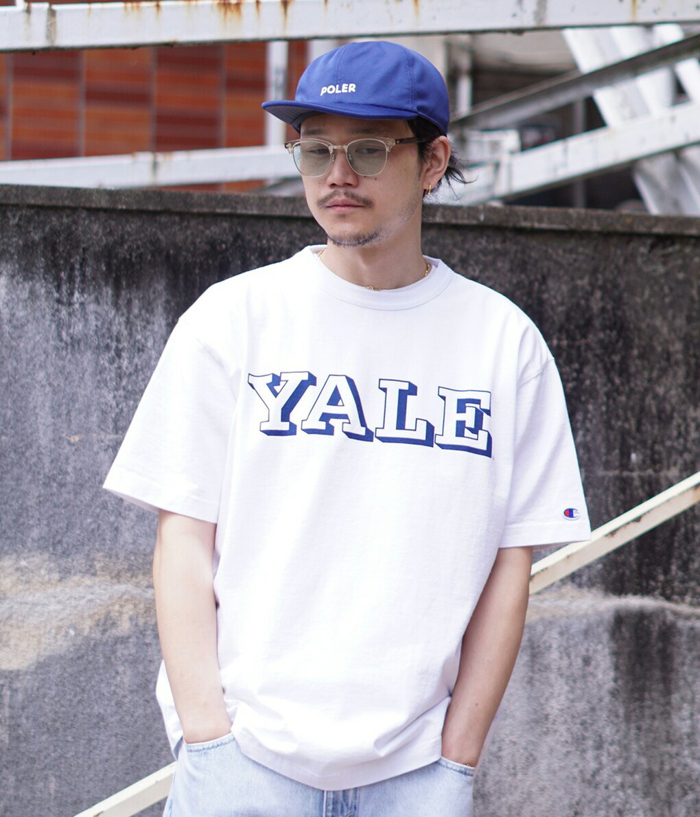 楽天市場】CHAMPION チャンピオン T1011 YALE T-SHIRT ティー