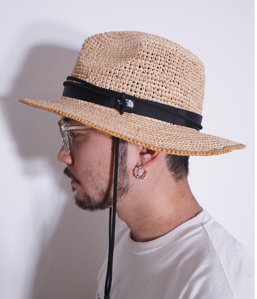 THE NORTH FACE / ザ ノースフェイス ： Raffia Hat / 全2色