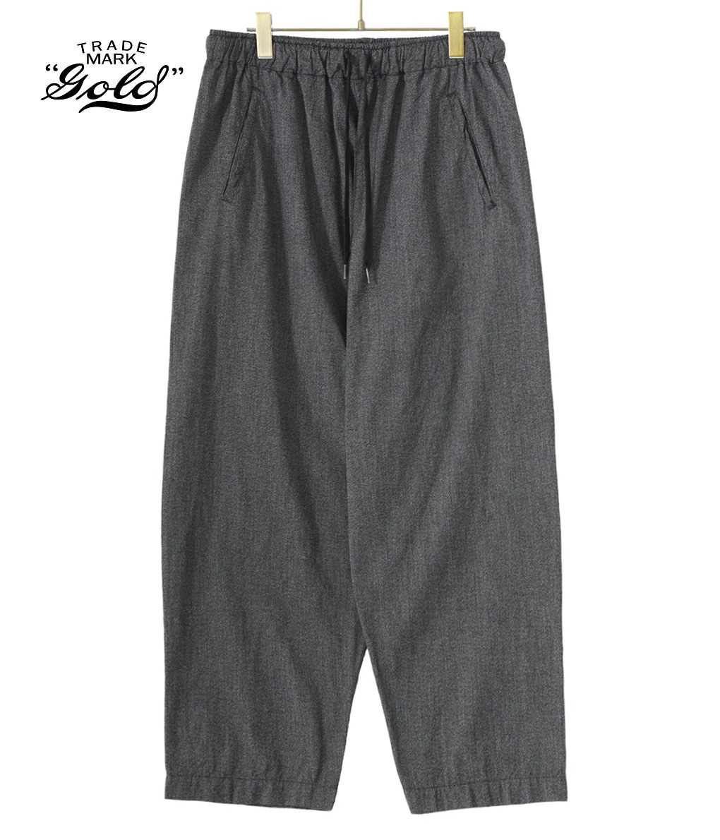 GOLD 東洋エンタープライズ サルエルパンツ GOLD 東洋エンタープライズ / ゴールド ： COVERT CHAMBRAY EASY PANTS