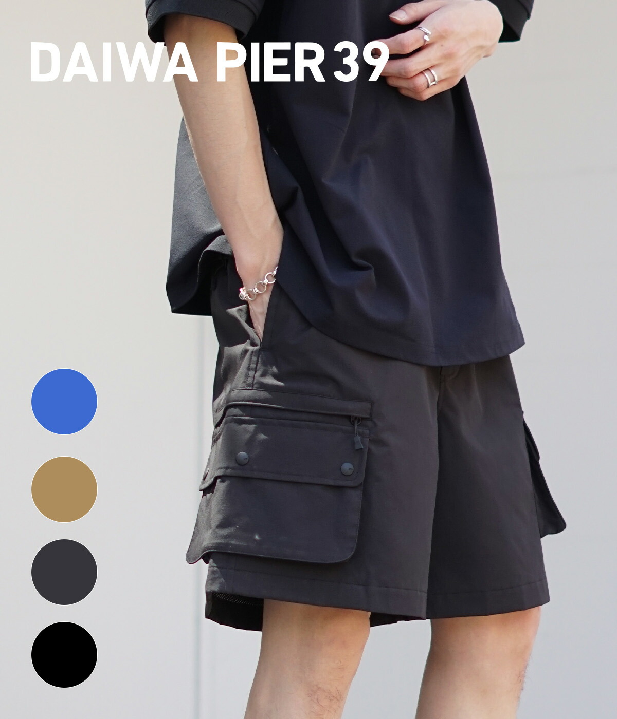 DAIWA PIER39 / ダイワ ピアサーティナイン ： TECH HIKER MOUNTAIN SHORTS GORE-TEX / 全4色 ：  BP-16023