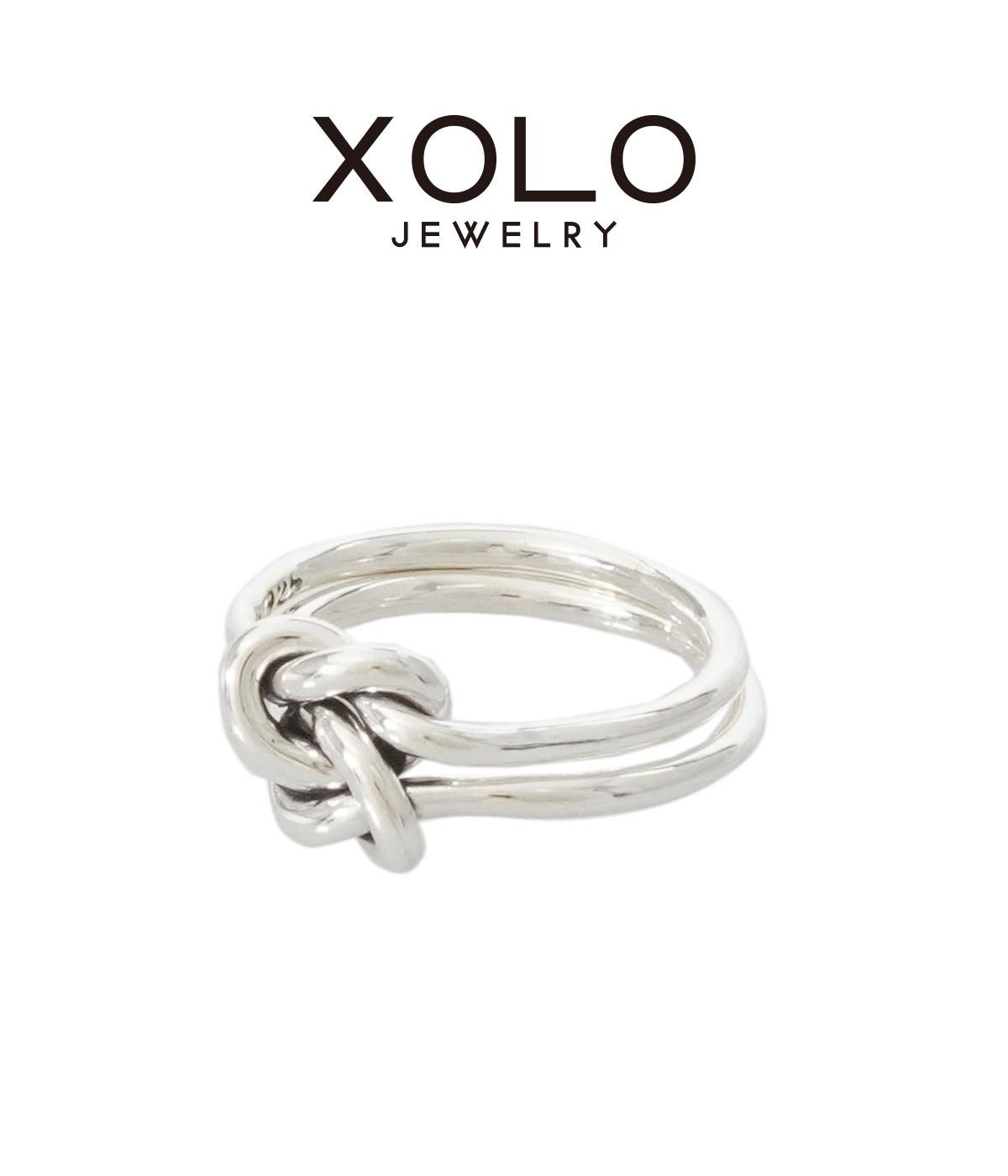 XOLO JEWELRY / ショロ ジュエリー ： Double Knot Ring Small