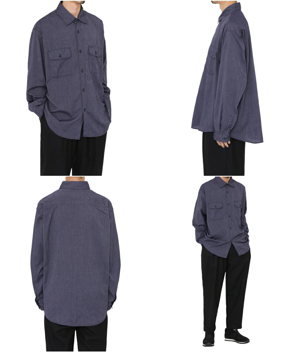 東洋エンタープライズ GOLD / ゴールド ： COVERT CHAMBRAY WORK SHIRT 