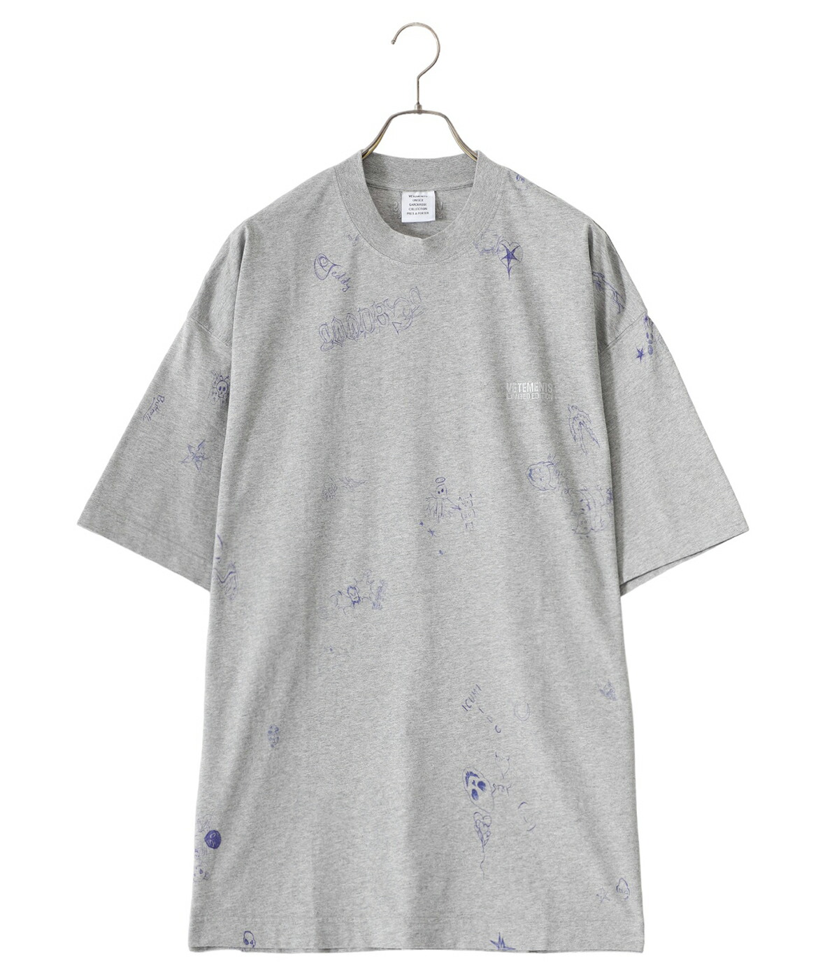 ヴェトモン サイズ:XS 25SS UE54TR320G SCRIBBLED-T スクリブルド