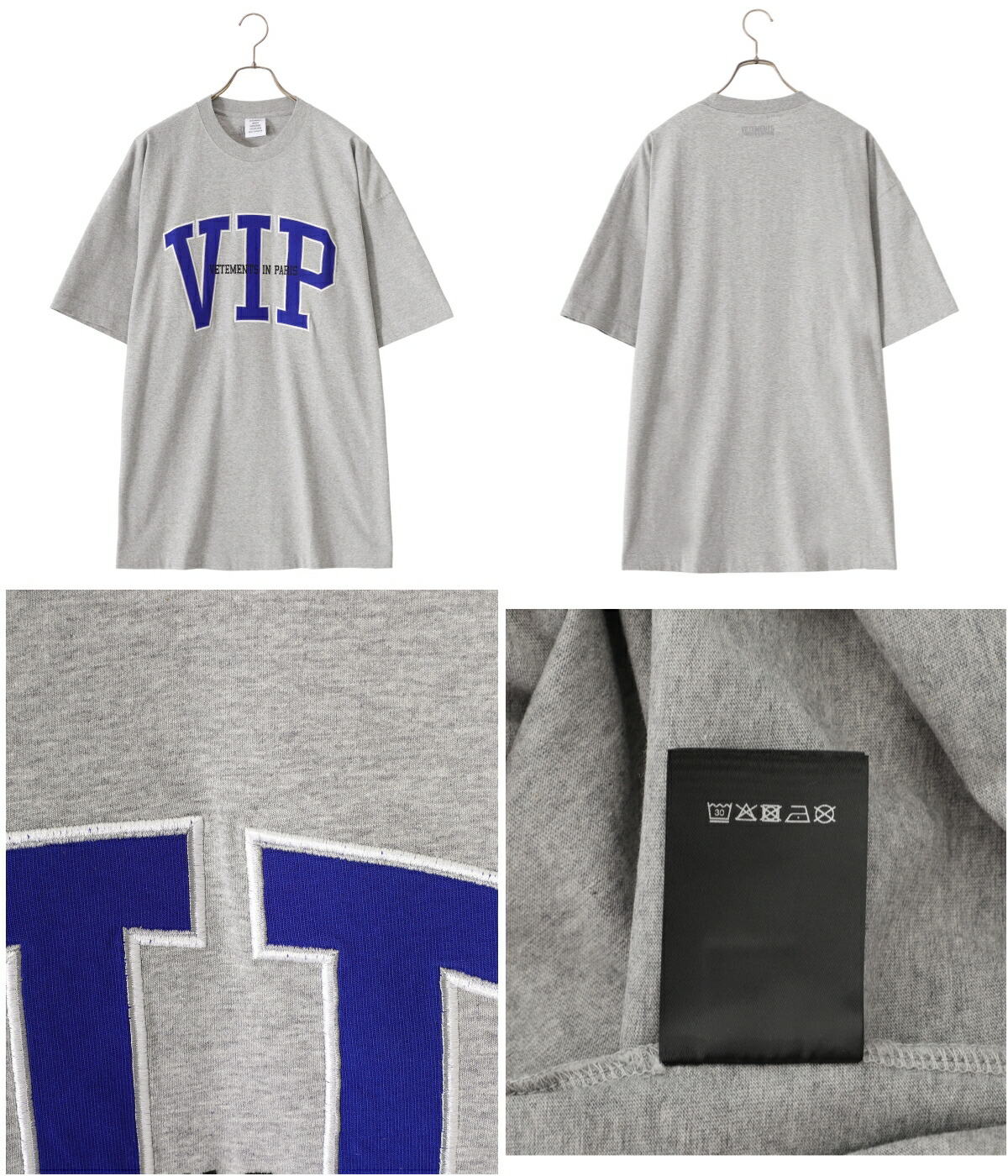 VETEMENTS 【60%OFF】VETEMENTS / ヴェトモン ： VIP LOGO T