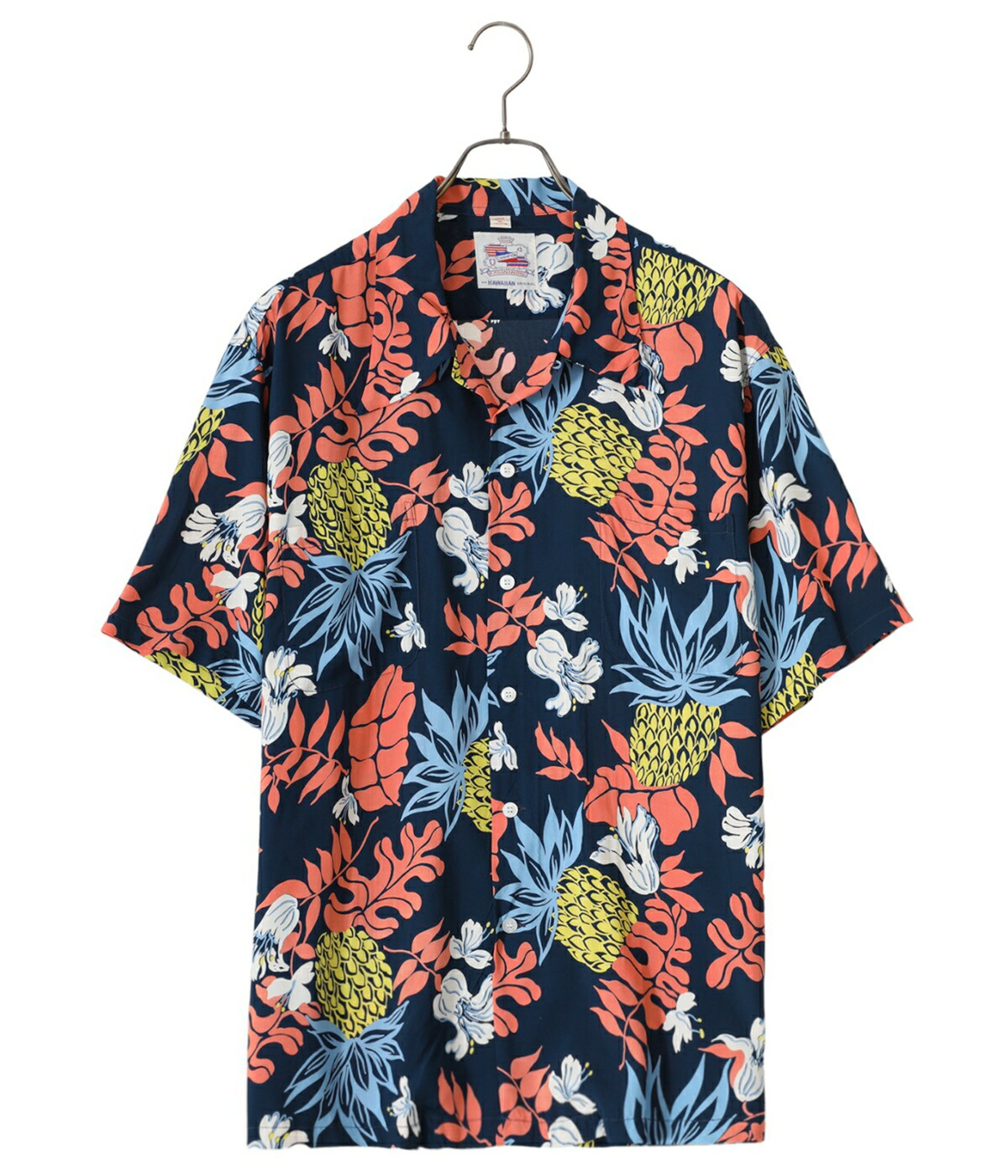 DUKE KAHANAMOKU / デューク カハナモク ： S/S RAYON HAWAIIAN SHIRT