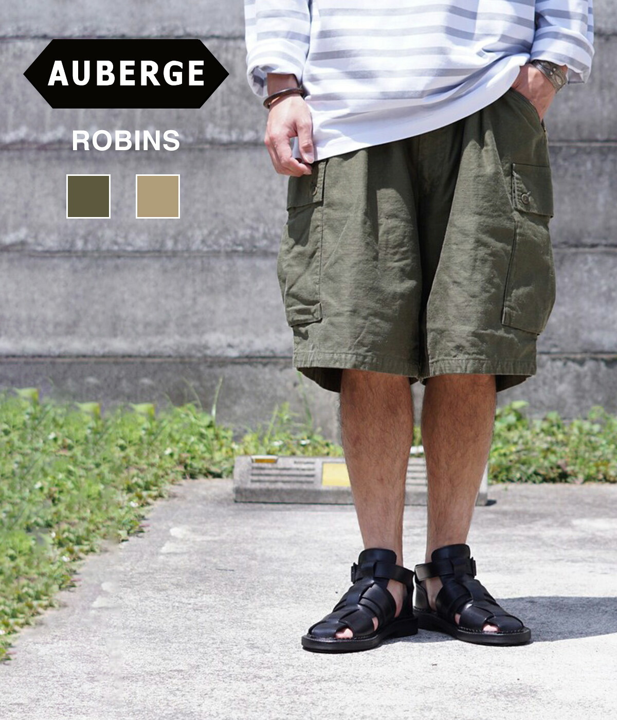 AUBERGE（オーベルジュ） ： ROBINS / 全2色 ： AU23S13 : ARKnets