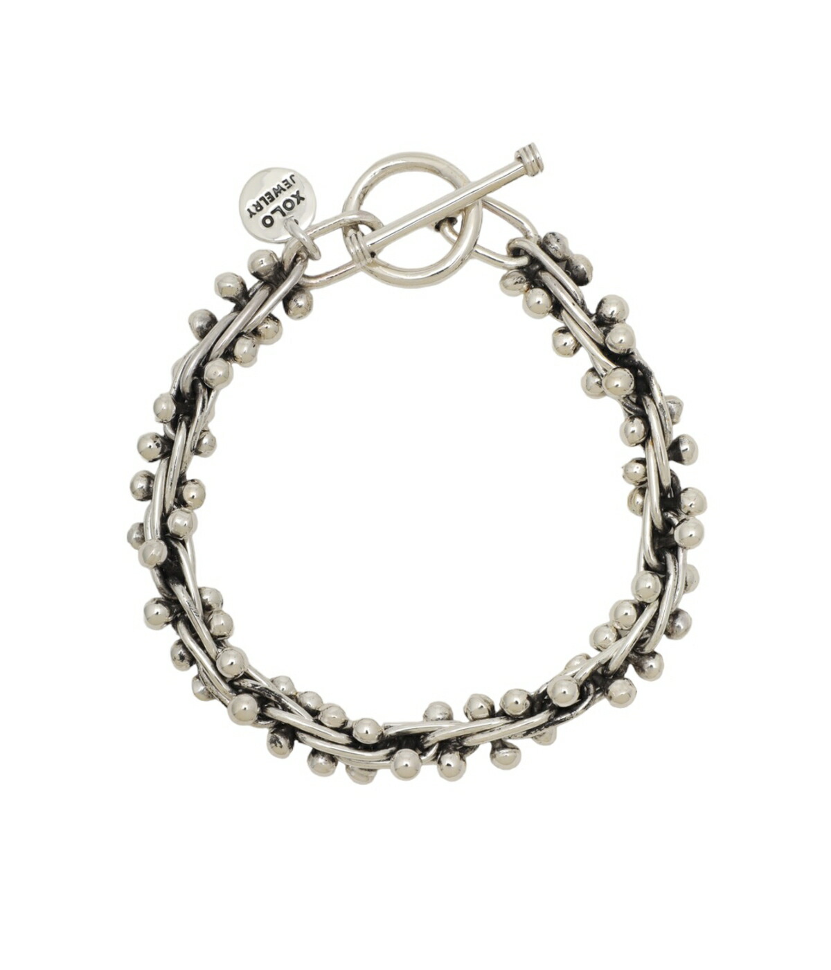 P10倍】XOLO JEWELRY / ショロ ジュエリー ： DNA link Bracelet -10mm- ： XOB041 : xob041  : ARKnets - 通販 - Yahoo!ショッピング