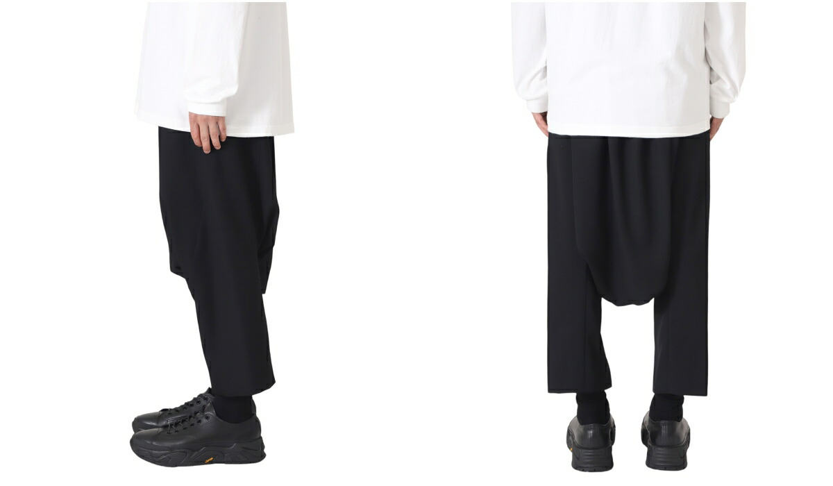 FUMITO GANRYU / フミト ガンリュウ ： Mixture sarrouel wool slacks ： Fu10-Pa-02 :  fu10-pa-02 : ARKnets - 通販 - Yahoo!ショッピング