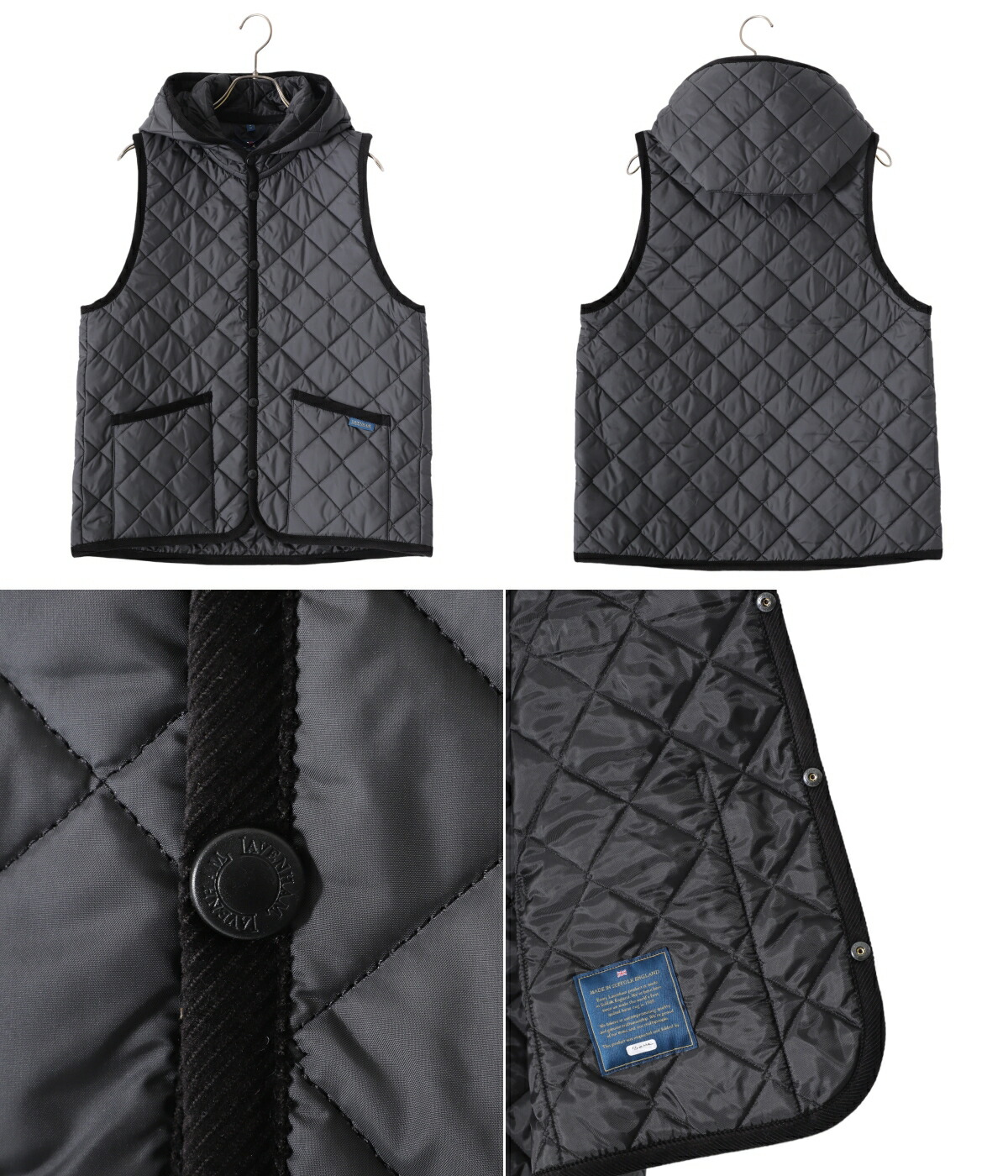 LAVENHAM（ラベンハム） ： HOODED MICKFIELD MENS ： LV6049