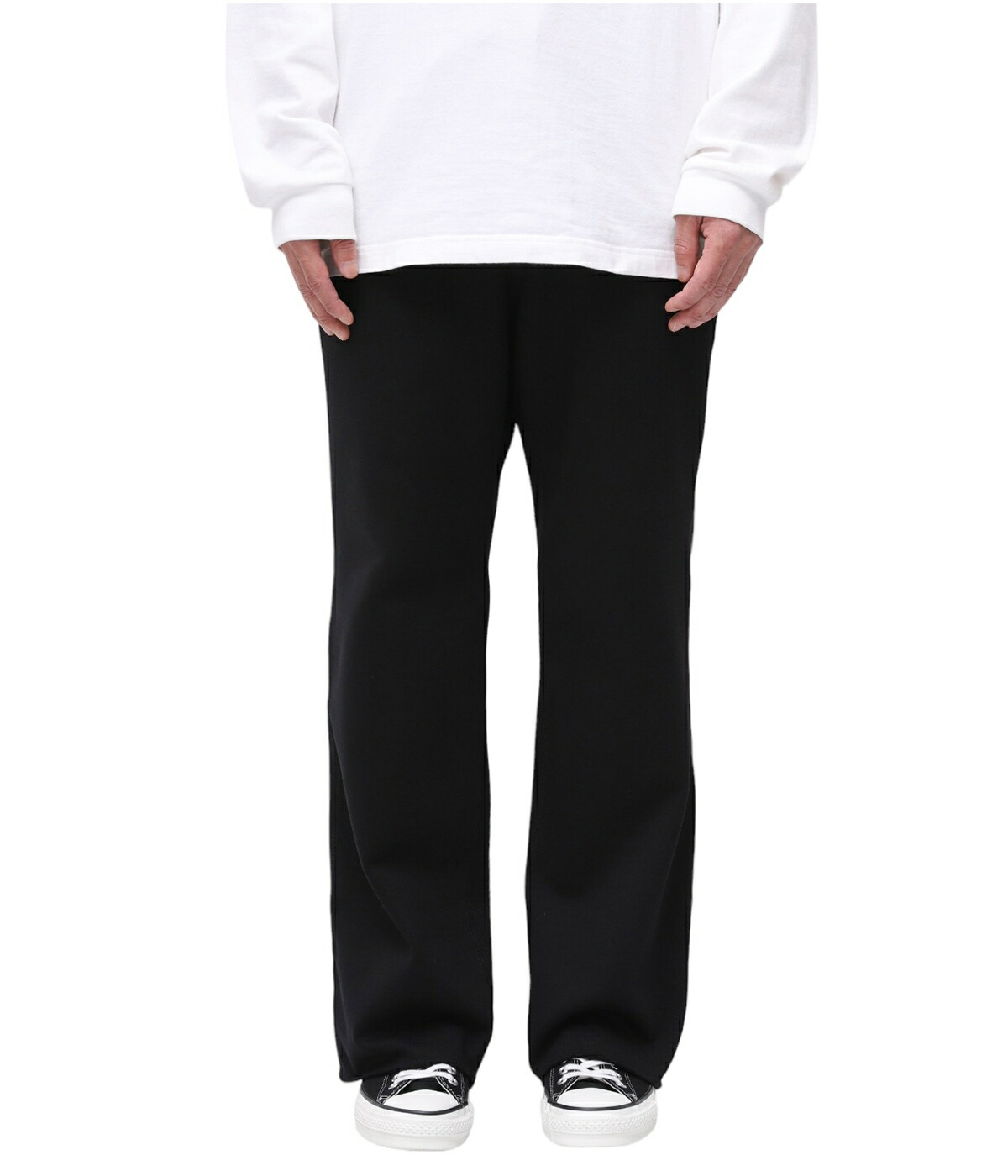 MARKAWARE / ボトム/3/コットン/BLK/A23C-05PT01C markaware（マーカウェア） ： FLARED GYM PANTS ： A23C-05PT01C