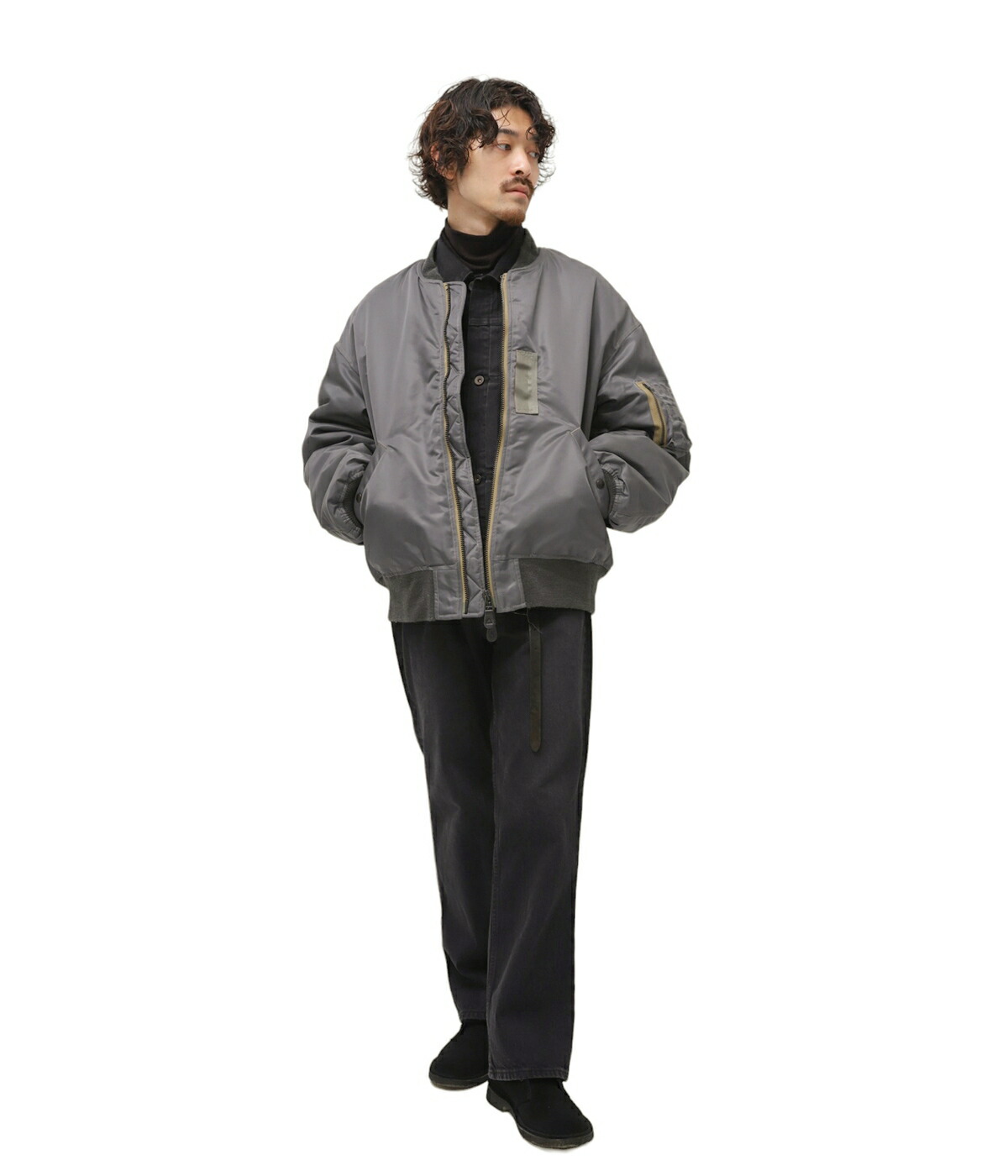 marka / マーカ ： MA-1 - 66nylon twill - /全2色 ： M23C-19BL01C