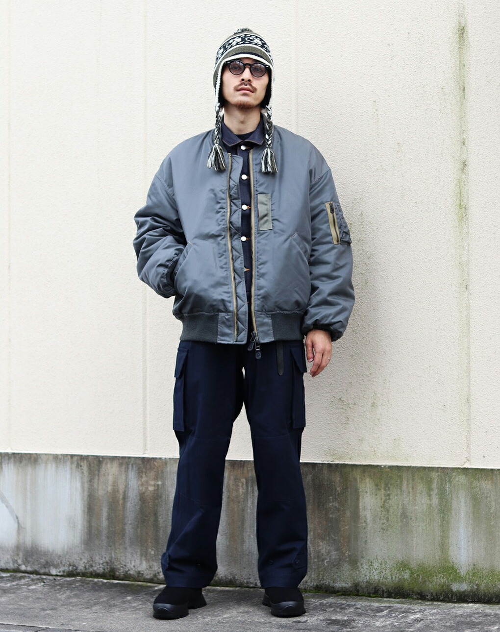 marka / マーカ ： MA-1 - 66nylon twill - /全2色 ： M23C-19BL01C