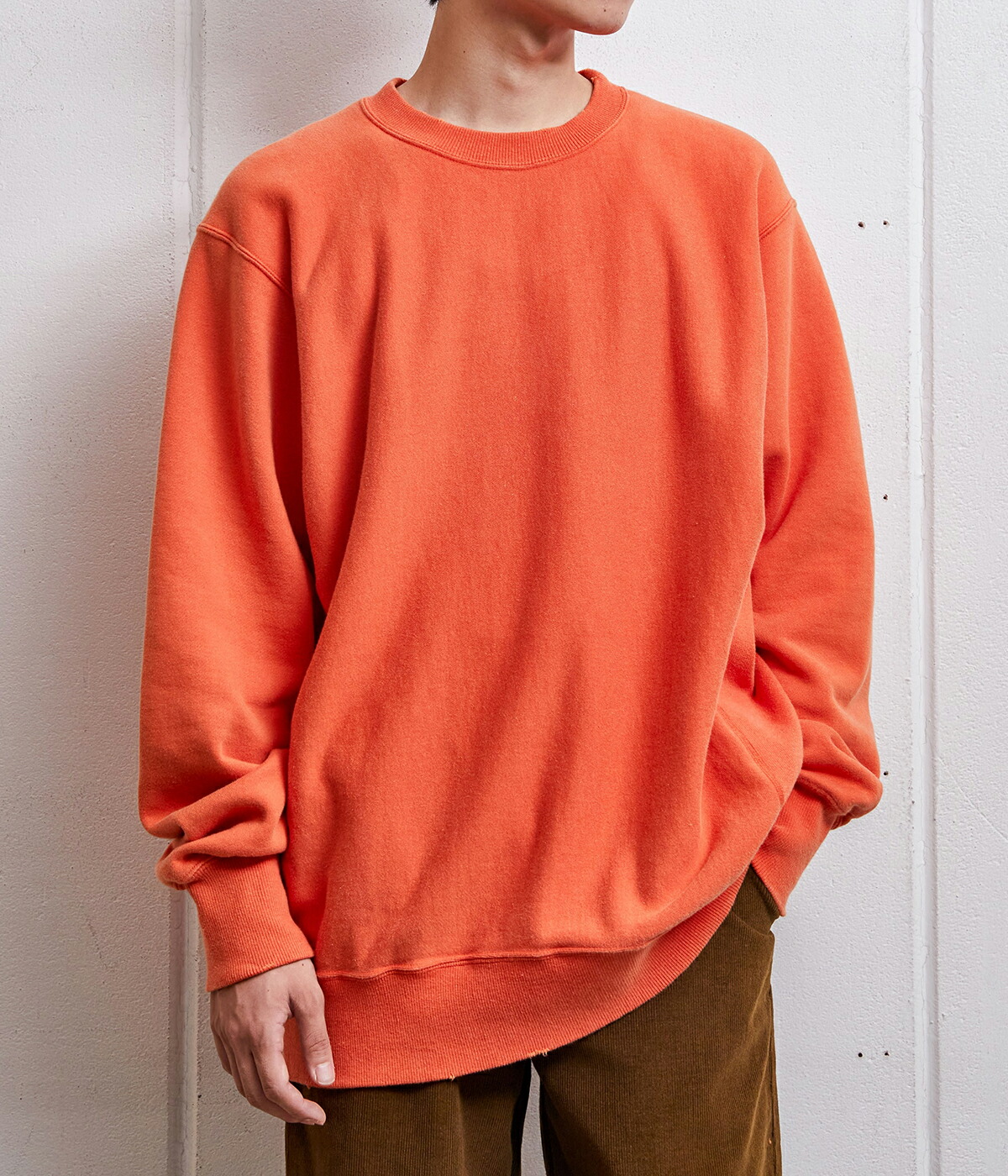 PORT BY ARK / ポートバイアーク ： Crewneck Sweat / 全2色 ： PO14