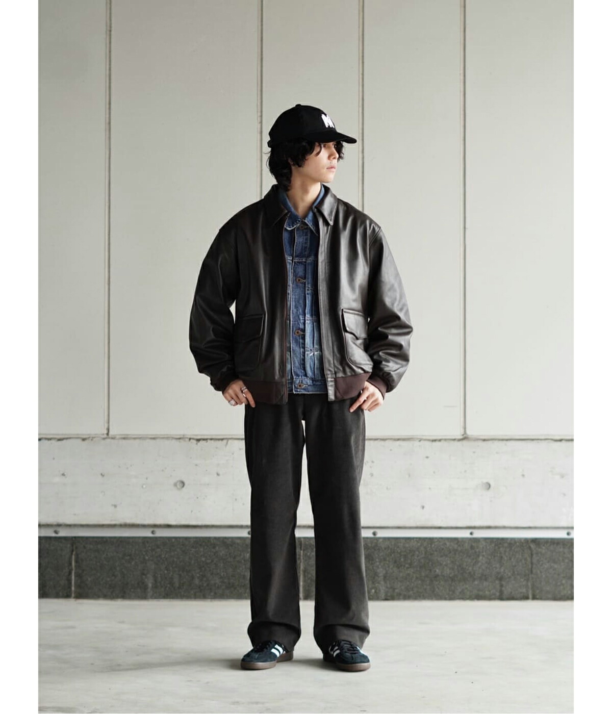 PORT BY ARK / ポートバイアーク ： Corduroy Curve Trousers / 全2色